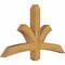 Ekena Millwork Davenport Rough Sawn Timber Gable Bracket, Western Red Cedar, 48"W x 28"H x 4"D x 4"F, 14/12 Pitch GBW048X28X0404DAV00RWR - alternate 4